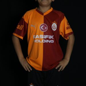 Gs Sarı Kırmızı Pasifik Çocuk Forma alt üst