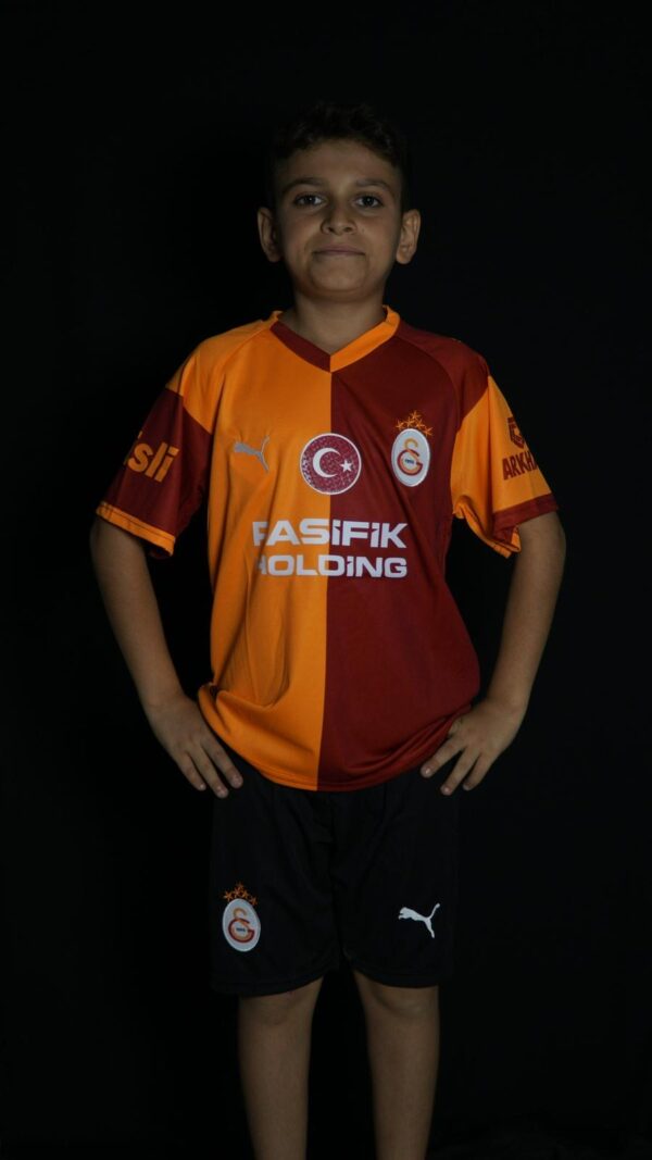 Gs Sarı Kırmızı Pasifik Çocuk Forma alt üst