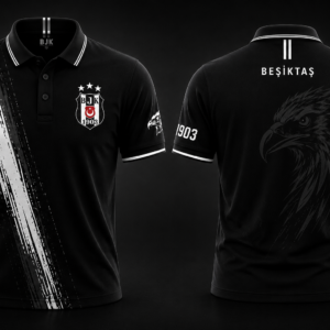 BJK TASARIM TŞÖRT SİYAH