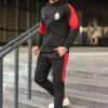 GS Kapşonlu Eşofman Takımı Siyah